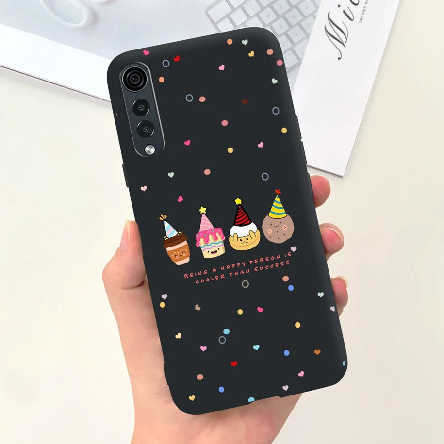 Deksel til LG Velvet 5G Case LM-G900N Fundas Soft Silicone Matte Phone Cover For LG Velvet LMG910EMW Back Case Coque on LGVelvet Bumper