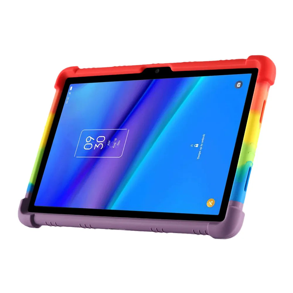 Deksel til TCL Tab 8 LE 9137W Tab 10S 10L Shockproof Standing Case 10.1 inch Tab 10 MAX 10.36 inch Tablet Case Silicon soft Kick Cover