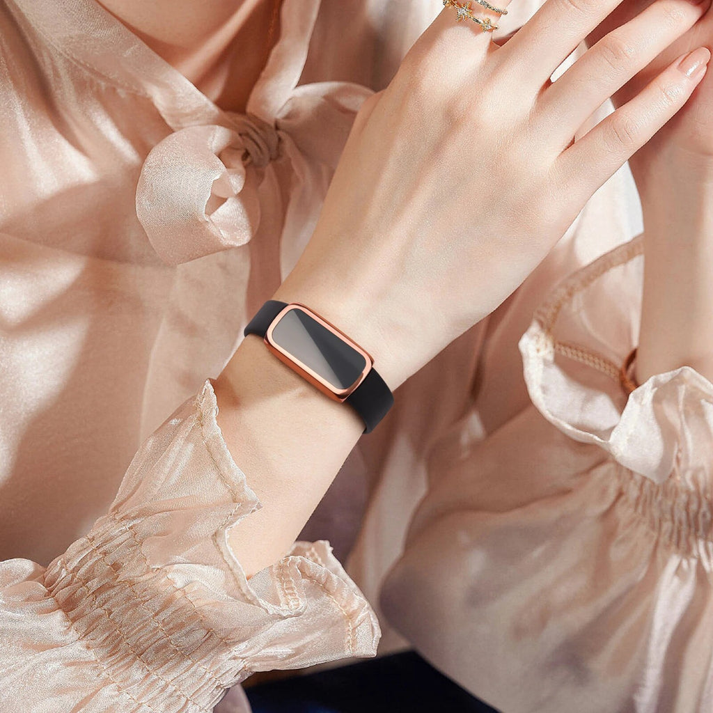 Deksel til Fitbit Luxe myk slim TPU-beskyttelse