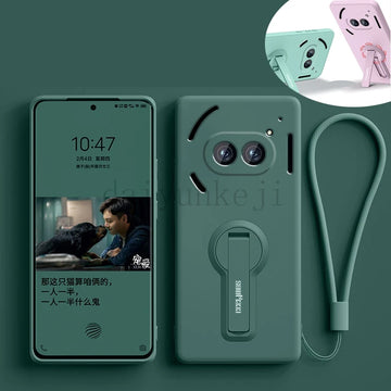 Deksel til Nothing Phone 2A Plus 3A Soft Cover Shockproof Protective Phone Case with Holder Screen Film