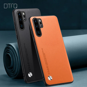 Deksel til Huawei P30 Pro Shockproof Cover Leather Pattern Coque Funda for Huawei P30 Lite Luxury Leather Case for Huawei P30