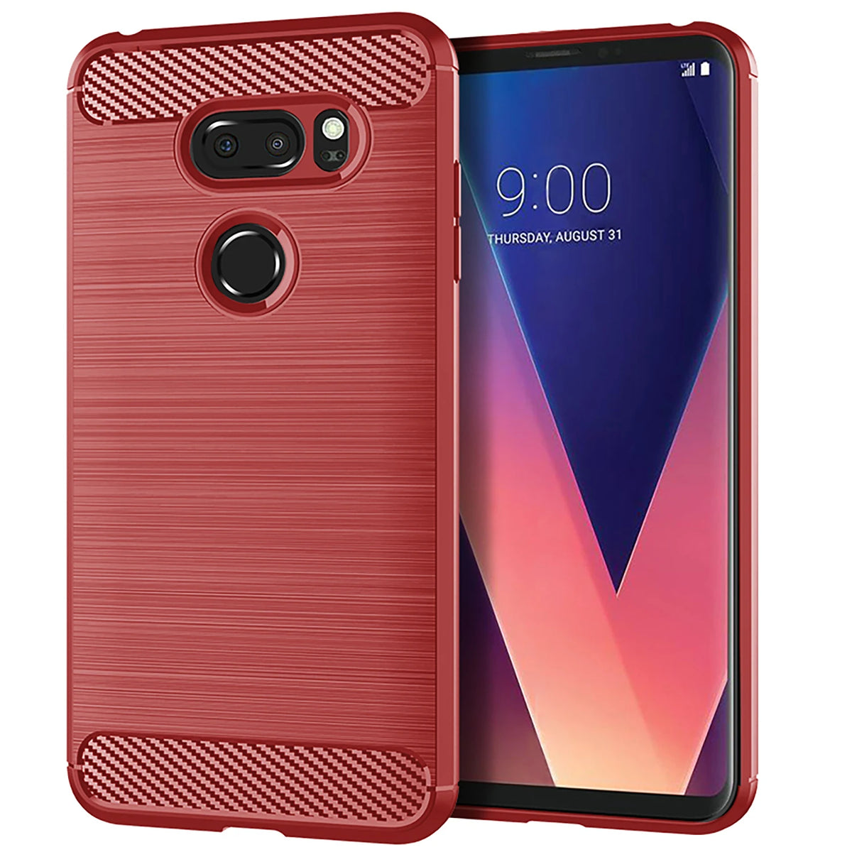 Deksel til LG V30 V30+ V30s V35 Thinq V30s+ Anti-fall Shockproof Cover For Lg V30 V35s Plus V34 IsaI Beat Mobile Shell