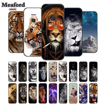 Deksel til Nokia 225 4G Phone Case Animals Soft Silicone Back Cover Coque for Nokia225 4G Funda TA-1321 TA-1296 TA-1279 TPU Protector