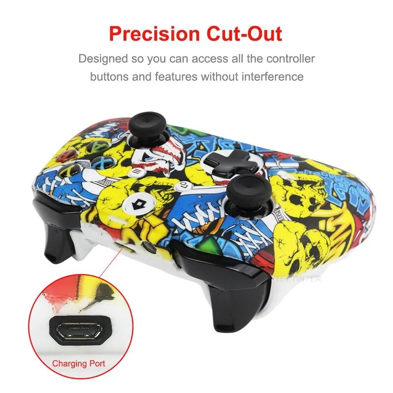 Deksel til Xbox One Slim Joystick Soft Protective Controller Protection Cover for XBox One X/S Skin Thumb Grips Caps
