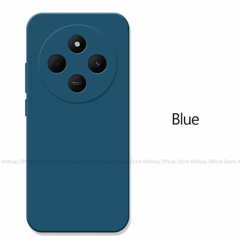 Deksel til Xiaomi Redmi 14C deksel Xiaomi Redmi 14C 4G deksel Luxury TPU Shockproof Liquid Silicone Phone deksel For Xiaomi Redmi 14C