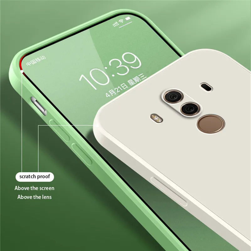 Deksel til Huawei Mate 9 10 Pro Camera Protective Cute Phone back cover Mate9 Mate10 10Pro fundas
