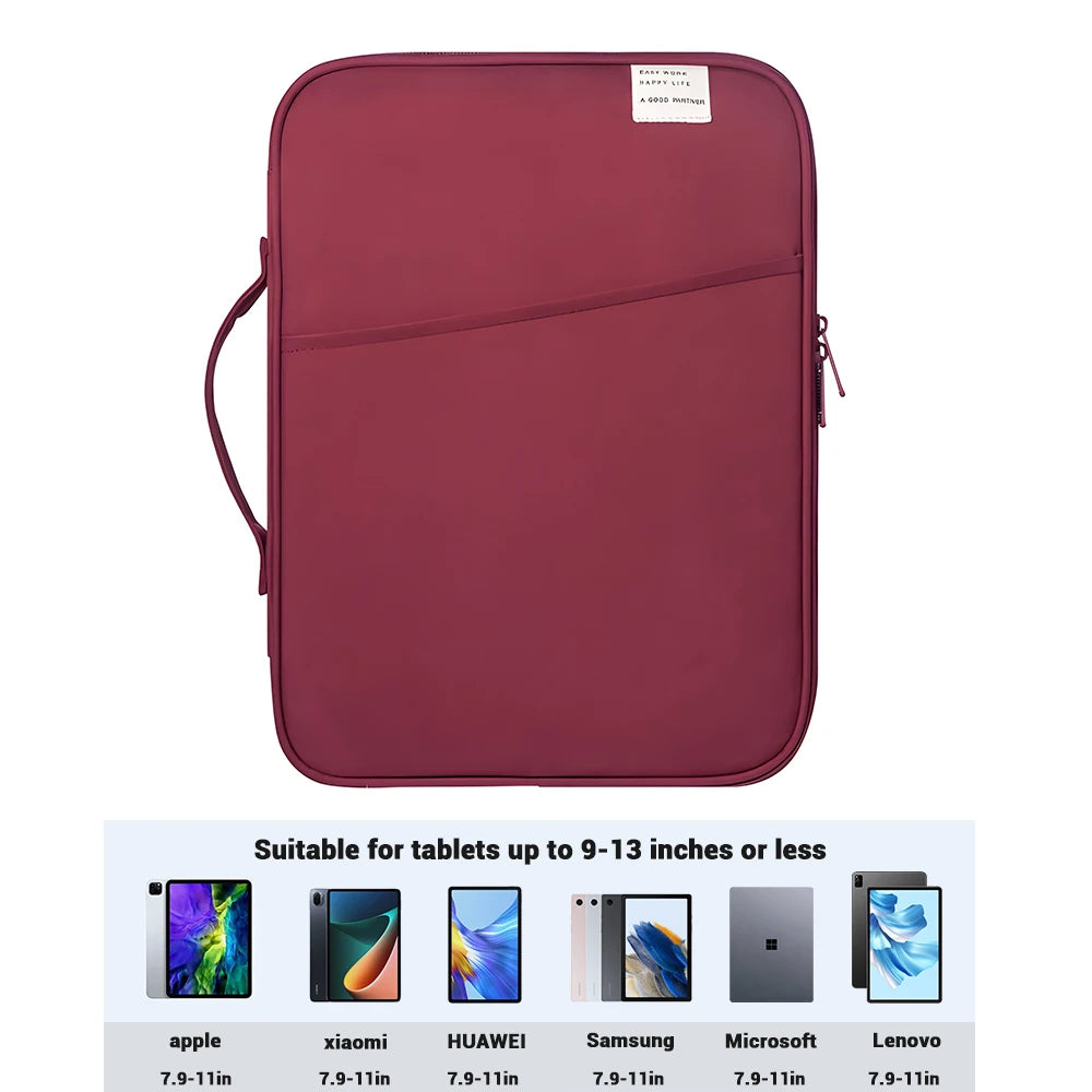 Deksel til iPad Air 4 5 Pro 11 Mini 5 6 iPad Xiaomi 5 Samsung Huawei Lenovo støtsikker veske/sleeve