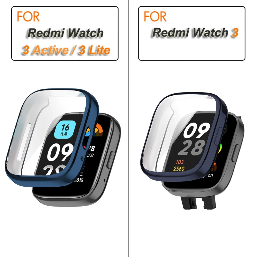 Deksel til Xiaomi Redmi Watch 3 / Active / Lite heldekkende beskyttelsesdeksel