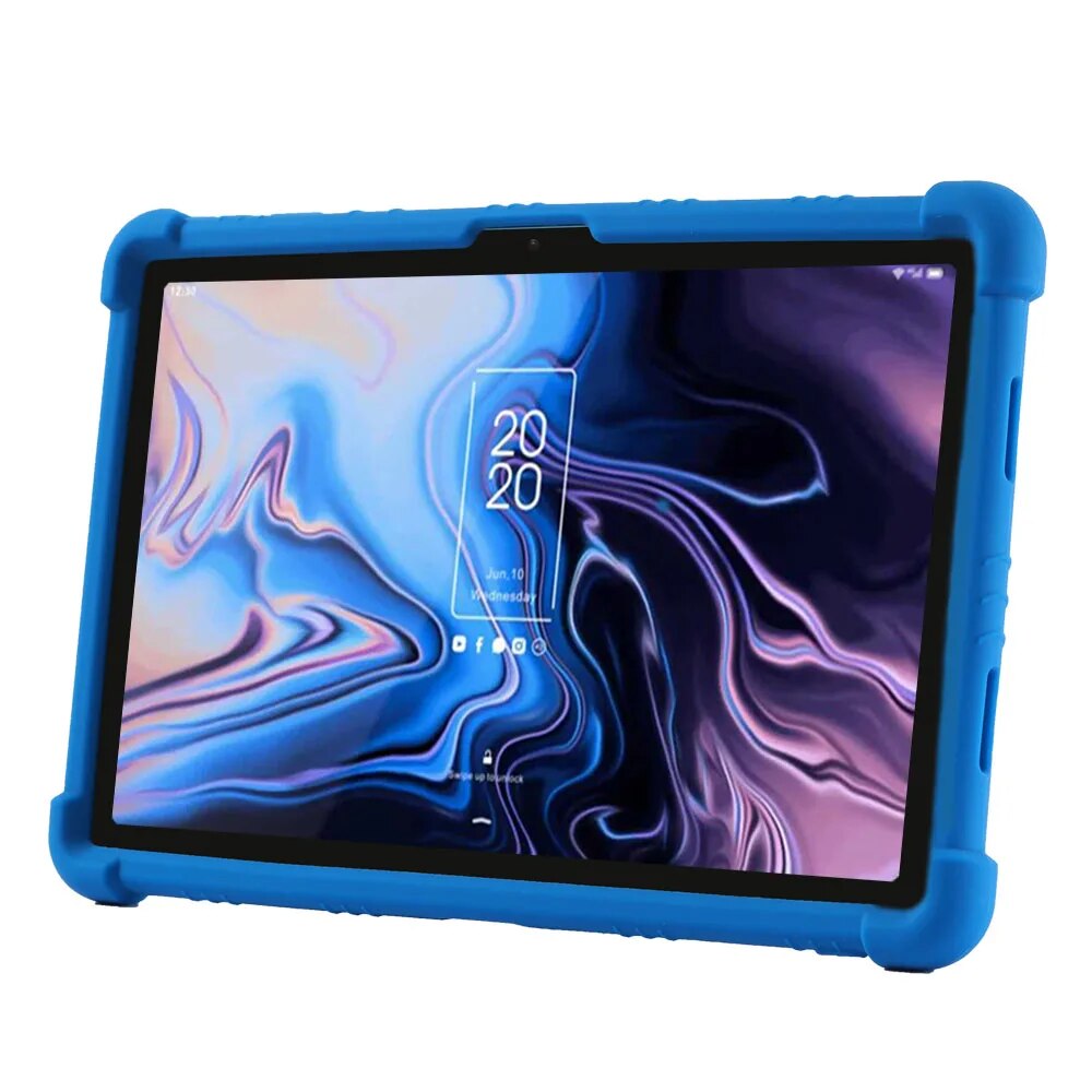 Deksel til TCL 10 Tab MAX Tablet 10.36 Android 10 Tablet Case Soft Silicon Stand Protect Shell Shockproof Case Tablet Sleeve