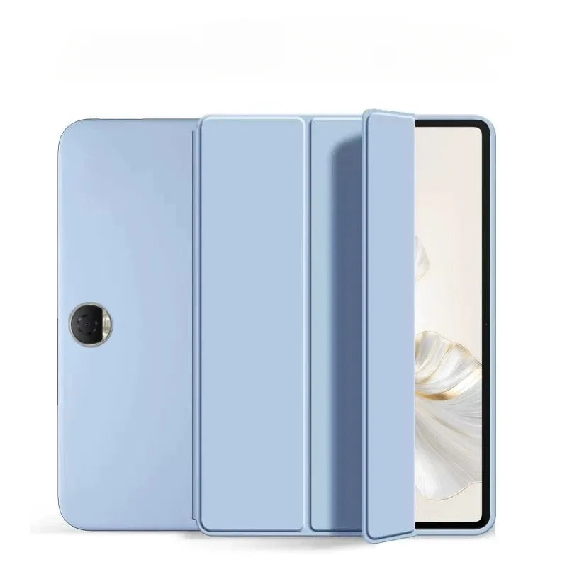 Deksel til Huawei Honor Pad 9 Case 2024 HEY2-W09 HEY2-W19 12.1 inch Magnetic Trifold PU Leaher Soft Back Stand Tablet Cover Funda Coque