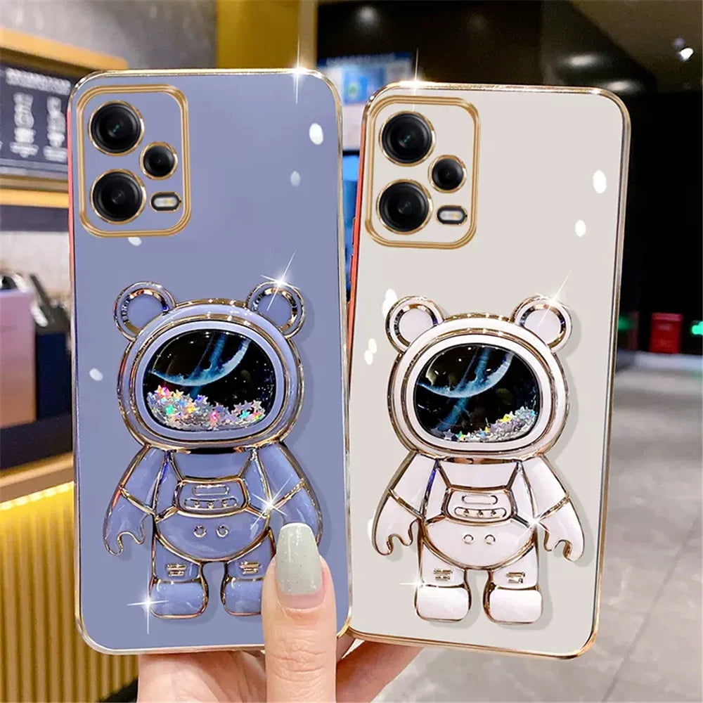 Deksel til Motorola MOTO G84 G54 E32 E22I E22 E13 G23 G13 G42 G52 G73 G72 EDGE 30 20 G62 5G 3D Quicksand Stand Phone Cover