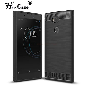 Deksel til Sony Xperia L3 L2 L1 Soft Shockproof Case for Sony 1 5 10 XA1 XA2 Plus Ultra Anti-Knock Silicone Cover