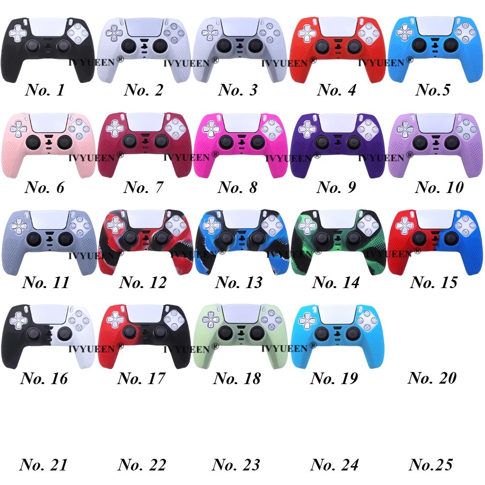 Deksel til PlayStation 5 PS5 Controller Protection Skin ThumbStick Grip Caps for DualSense