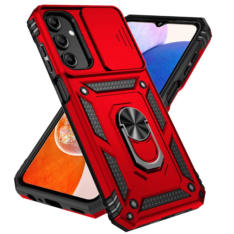 Deksel til Samsung Galaxy A15 A25 A35 A55 5G Phone Holder Ring Stand deksel