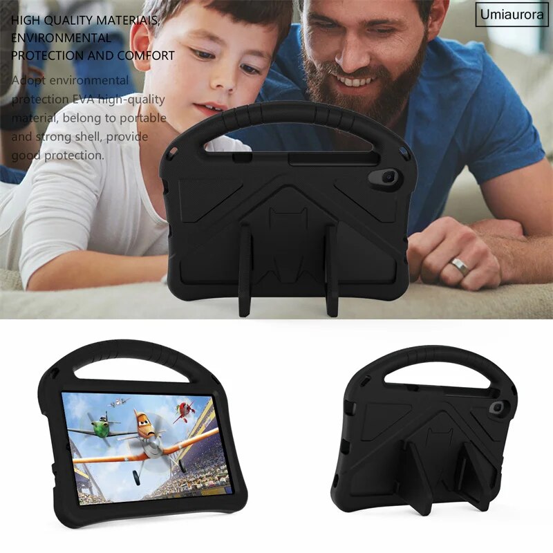 Deksel til TCL Tab 8 8.0 inch 2022 9032 9132G 9132X Case Kids Shockproof EVA Cover For Tcl Tab 8 LE 2023 Hand-held Tablet Stand Shell