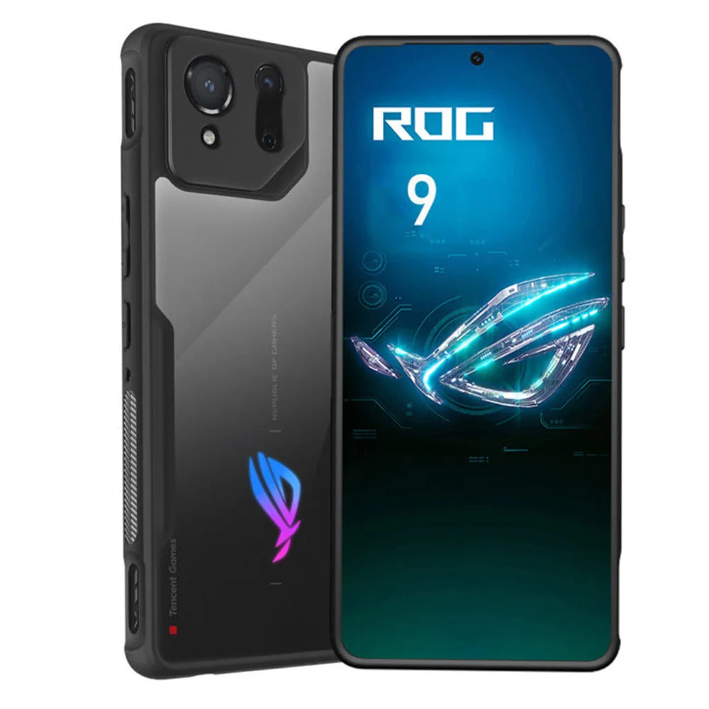 Deksel til Asus ROG Phone 9 Pro Cover, Air Trigger Compatible, Built in Dust Cover for Cooler Port and Charging Port