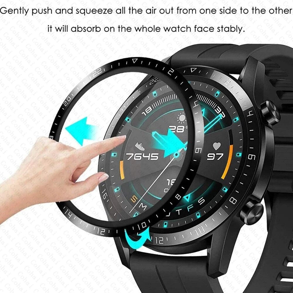 Deksel til Huawei Watch GT3 GT2 Pro GT 2 46MM 42MM GT 3 Runner Screen Protector Protective Film Cover Case Strap Bracelet