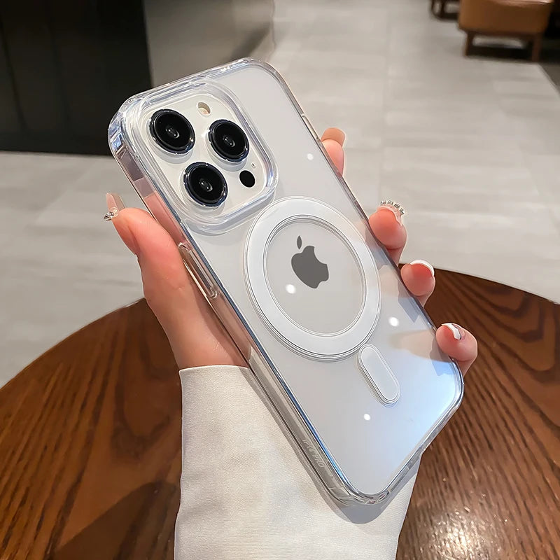 Deksel til iPhone 11 12 13 14 15 16 Pro Max Plus Mini X 7 8 Shockproof PC deksel