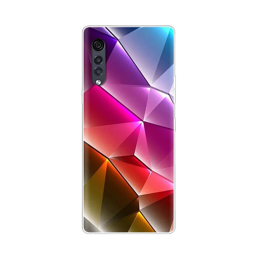 Deksel til LG Velvet Case Back Cover Protective Cases For LG Velvet 5G LM-G900 Silicone Transparent Cover Cases For LG Velvet Bumper