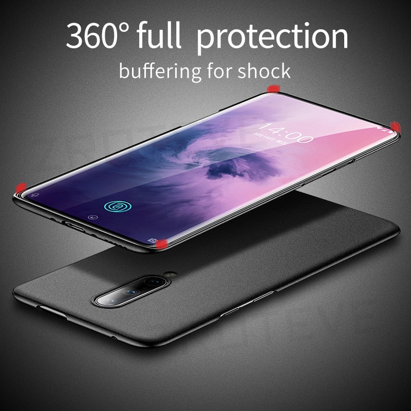 Deksel til One plus 7 Pro Case ZROTEVE Slim Frosted Hard PC Cover For OnePlus 8 8T 6 6T 7 7T 10 Pro OnePlus9 One Plus 9 9R 9RT Nord 2 Cases