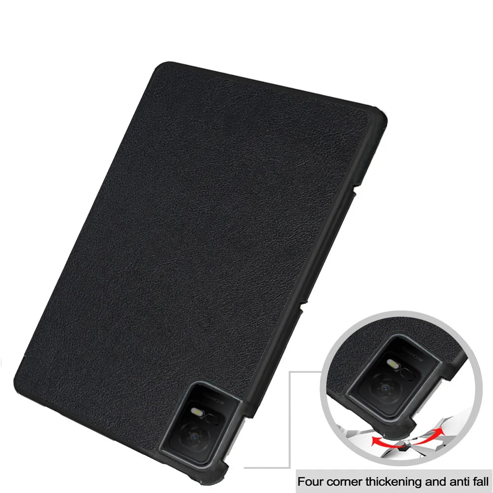Deksel til Funda TCL Nxtpaper Tab 11 9466X 9166G 10.95" Smart Tablet Case Tri-folded Magnetic PU Leather Hard Cover