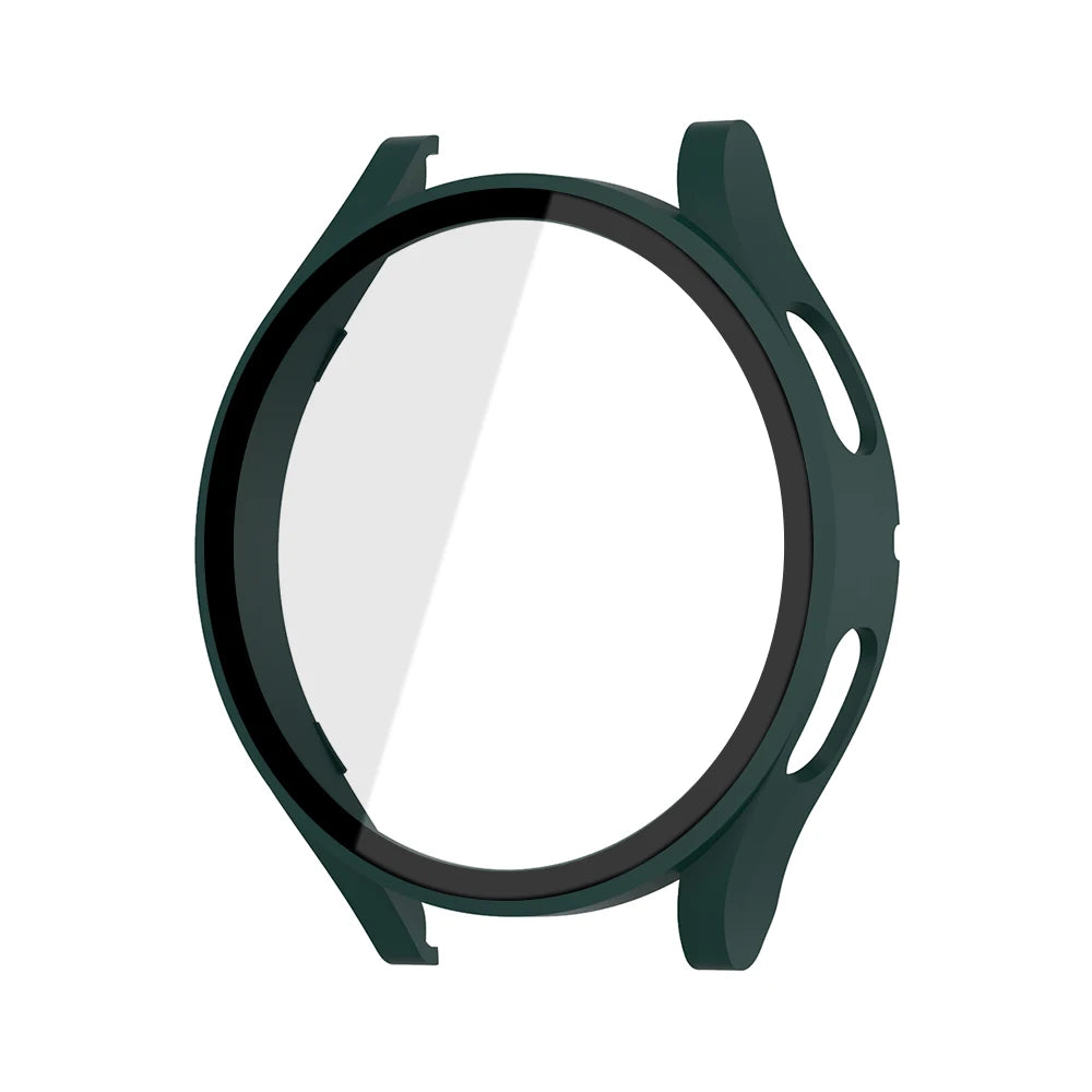 Deksel til Samsung Galaxy Watch 4/5/6 40mm/44mm matt hardt heldekkende deksel med skjermbeskytter