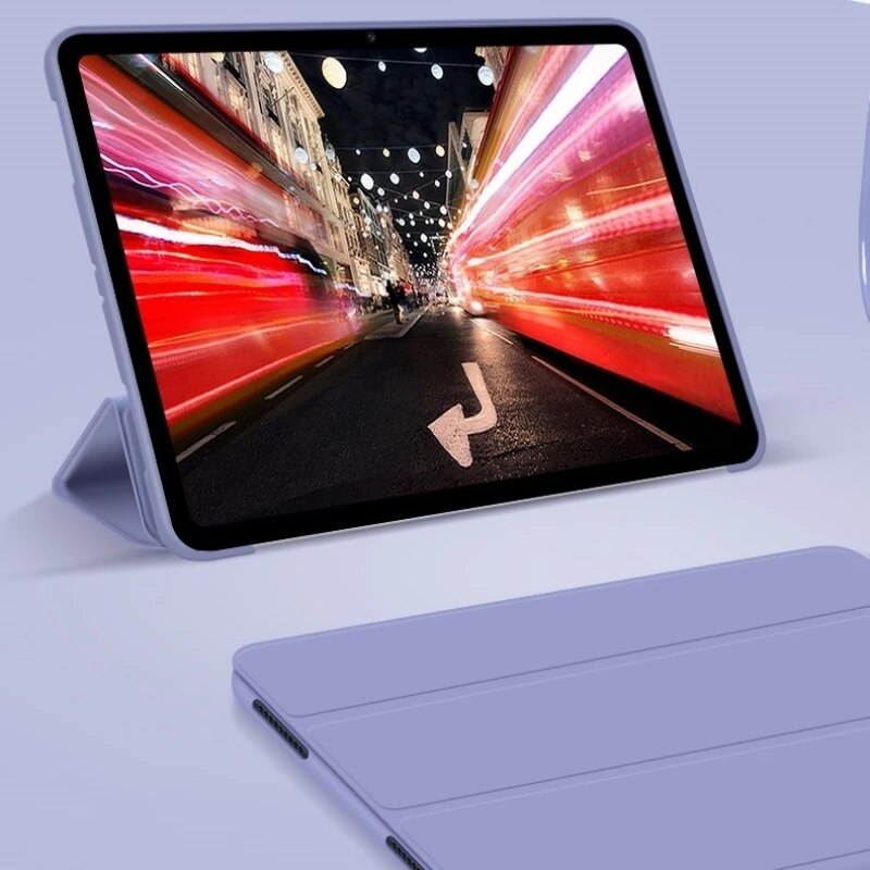 Deksel til Huawei MatePad SE 10.4 2022 Flip Stand PU Soft Silicone Back Cover For MatePad SE 10.4" AGS5-W09/L09 Tablet Cases