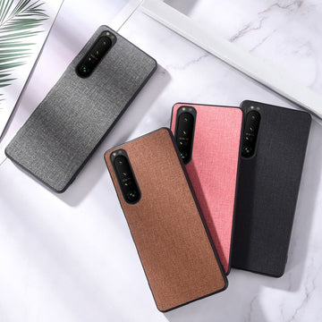 Deksel til Sony Xperia 5 10 V IV 1 III II Pro-I Ace Cover Soft Shockproof Full Protect Anti-fingerprint Shell Funda Holster