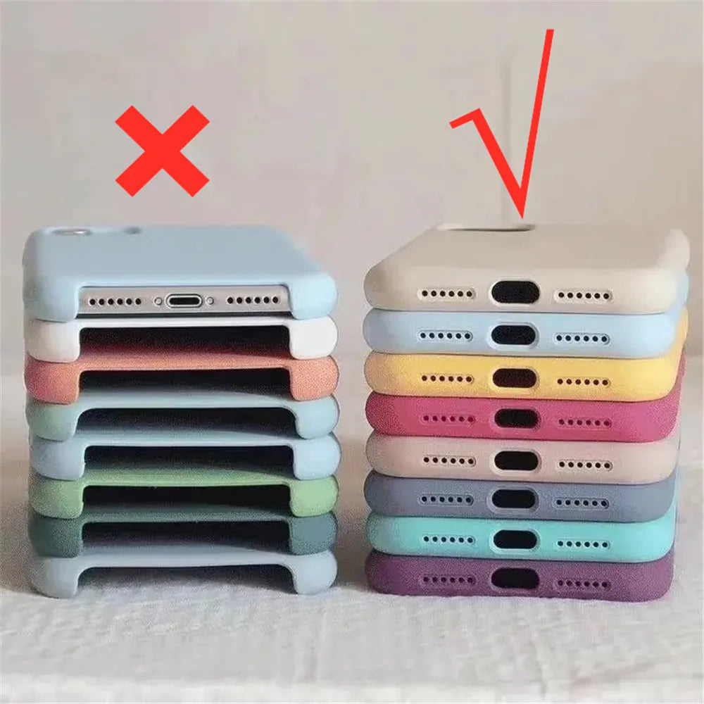 Deksel til iPhone 11 12 13 14 15 Pro Max Official deksel For iPhone 15 Plus X XS XR 13 14 Pro deksel