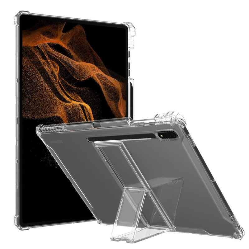 Deksel til Samsung Galaxy Tab S9 S8 Plus 12.4 etui med stativ For Galaxy S7 PLUS FE 12.4 Tab S6 Lite 10.4 S9 11" A8 10.5