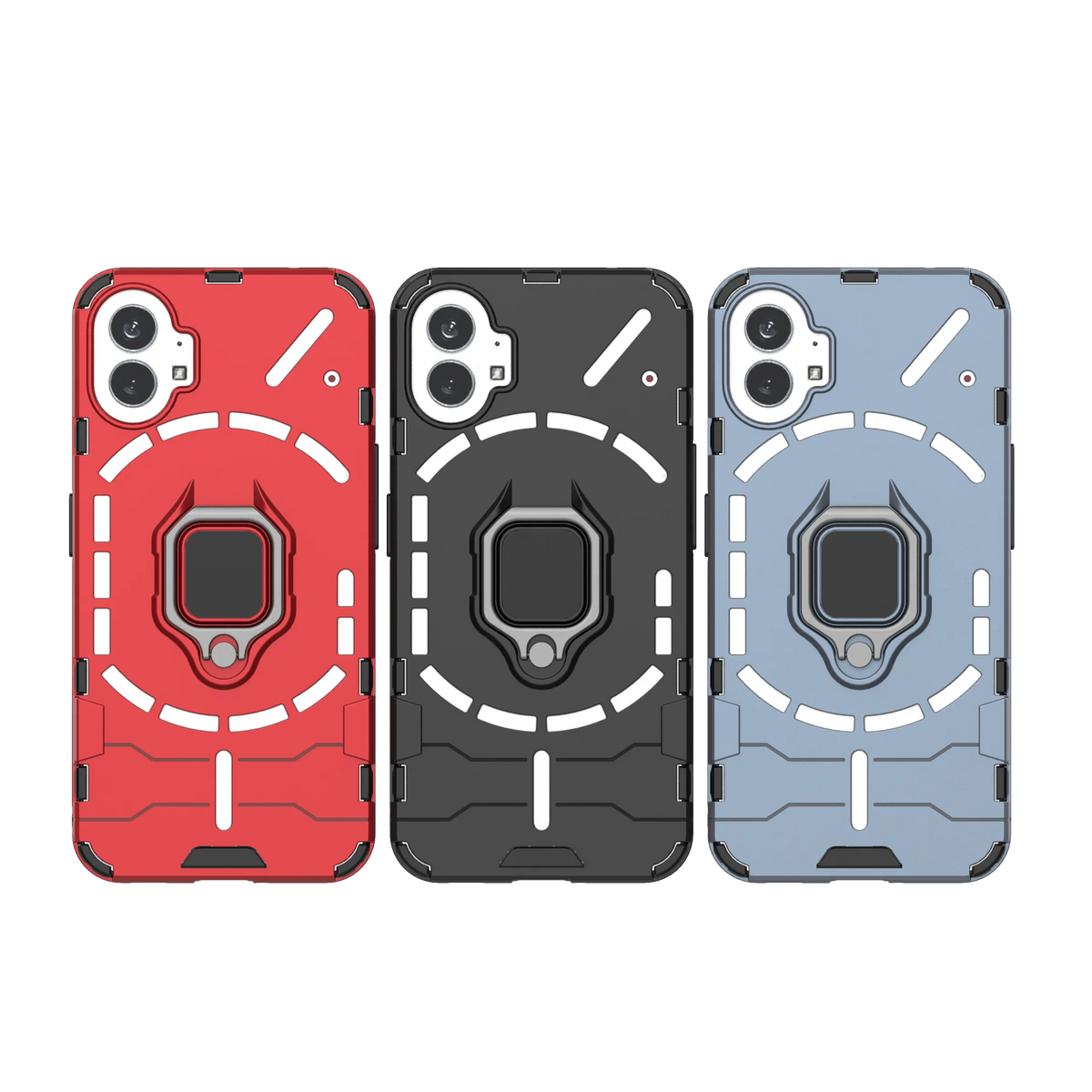Deksel til Nothing phone 1 one (1) Case Car Magnetic Holder Protect Ring Stand Shell nothingphone 1 6.55in
