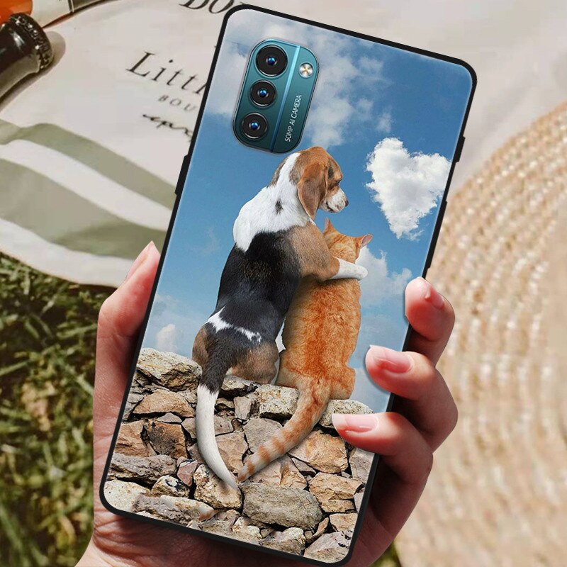 Deksel til Nokia G21 deksel NokiaG11 Silicone deksel Cute Soft TPU deksel For Nokia G11 G21 Bumper deksel NokiaG21 G 21 11