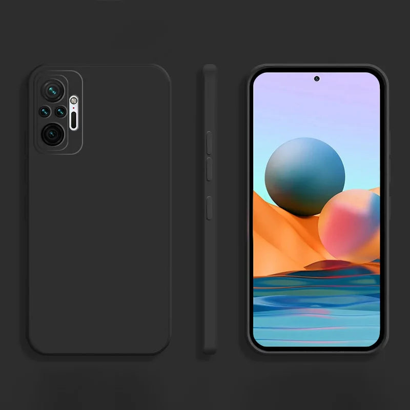 Deksel til Xiaomi Redmi Note 10 Pro Max 10S 1Original Note10 S 4G Matte Silicone Soft deksel