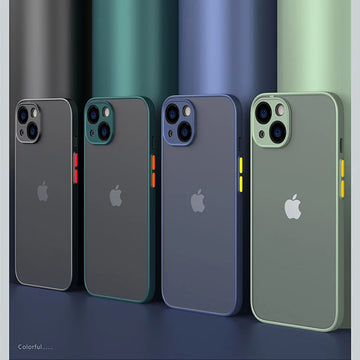 Deksel til iPhone 15 11 12 13 Mini 14 Pro XR X Xs Max 7 8 Plus SE 2020 Silicone Hard Cover Capa