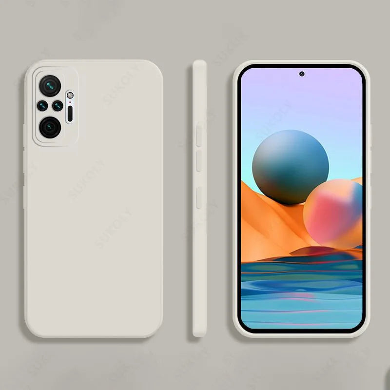 Deksel til Xiaomi Redmi Note 10 Pro Max 10S 1Original Note10 S 4G Matte Silicone Soft deksel