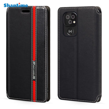 Deksel til Doro 8200 Case Fashion Multicolor Magnetic Closure Leather Flip Case Cover with Card Holder For Doro 8210