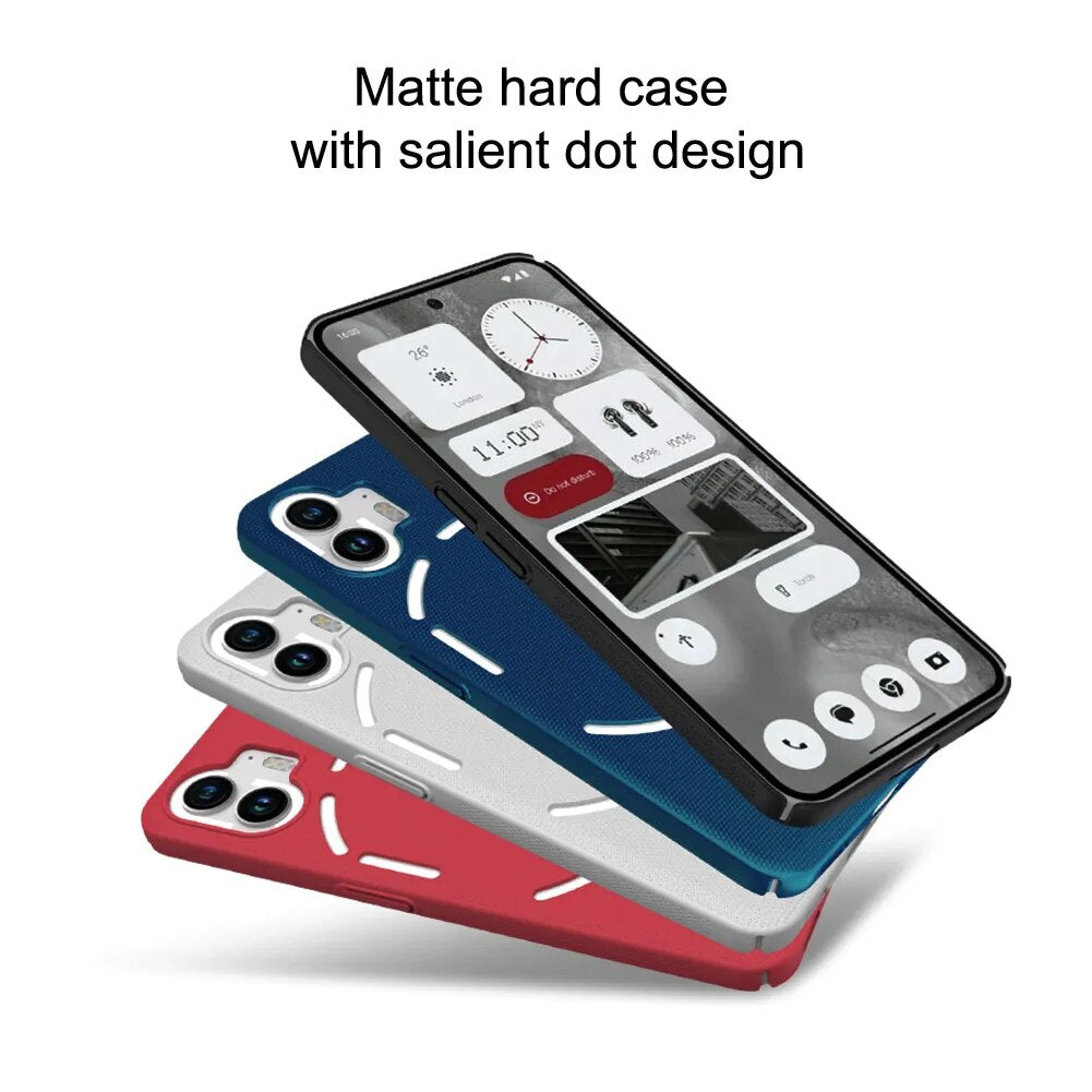Deksel til Nothing Phone 2 two 5G Case Full Super Frosted 360 Back Cover Protective Cases for Nothing Phone 2
