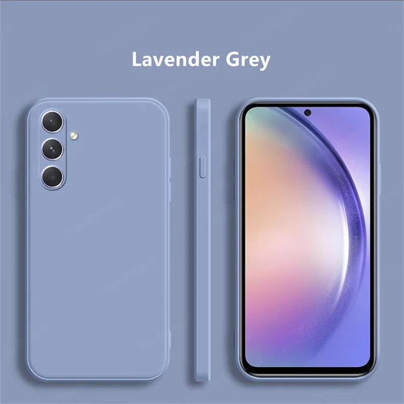 Deksel til Samsung Galaxy A16 deksel Samsung Galaxy A16 A56 A36 A15 A55 Soft Original Liquid Silicone deksel Samsung A16