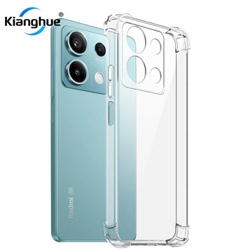 Deksel til Xiaomi Redmi Note 13 12 12S 12T 11 11T 11S 10 10S Pro Plus Pro+ 4G 5G Clear Soft Ultra Thin Shell