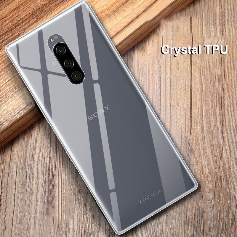 Deksel til Sony Xperia 10 5 1 V IV III II Pro Ace 8 XZ4 Case Flexible Soft Crystal Clear TPU Cover Ultrathin Shockproof Shell Fundas