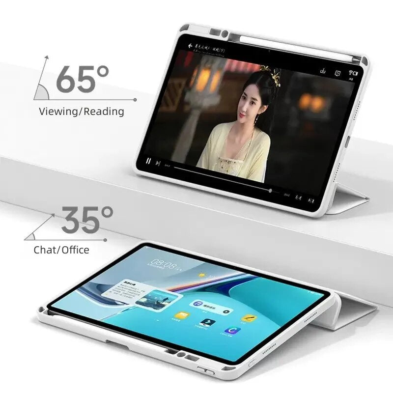 Deksel til Huawei MatePad 11 2023 Case 11 inch Tablet Hard Shockproof Cover For Mate Pad 11 DBR-W00 DBR-W10 With Pencil Holder Shell