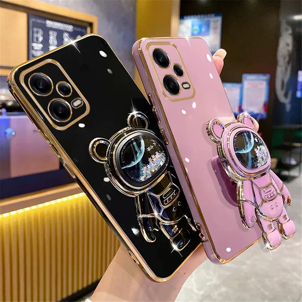 Deksel til Motorola MOTO G84 G54 E32 E22I E22 E13 G23 G13 G42 G52 G73 G72 EDGE 30 20 G62 5G 3D Quicksand Stand Phone Cover