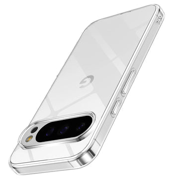 Deksel til Google Pixel 9A 9 ProXL 8 8A 7 7A 6 6A Pro XL 5 Transparent Back Cover Clear Shell