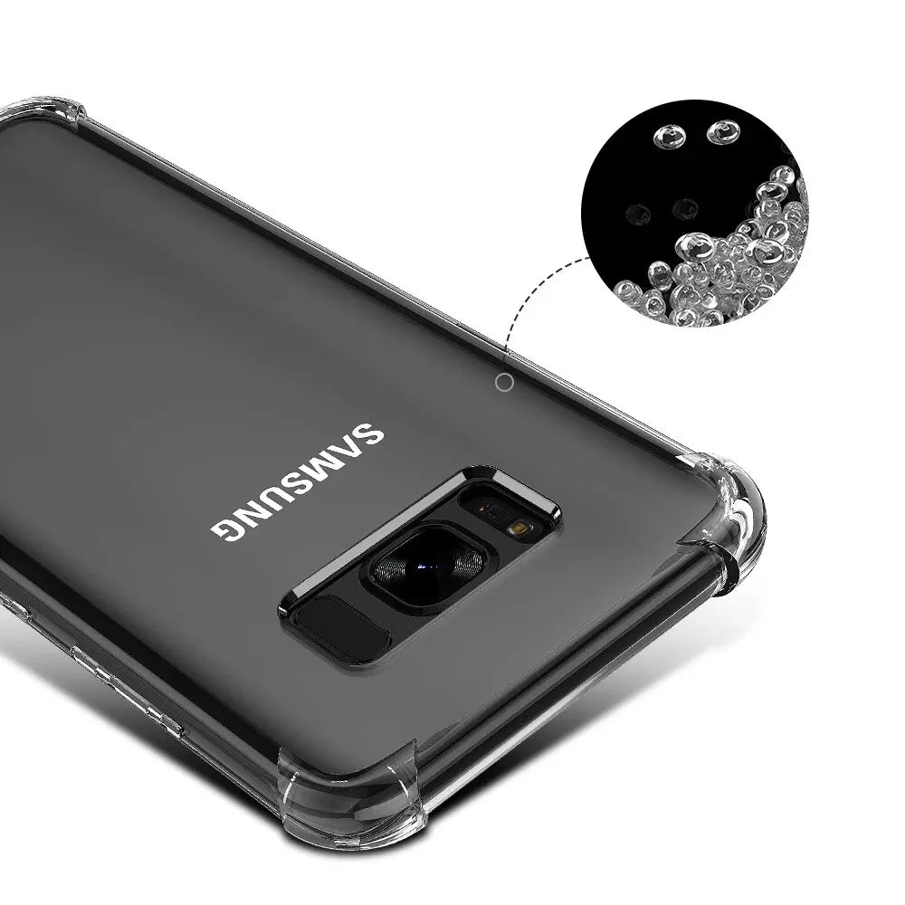 Deksel til Samsung Galaxy S22 S21 S20 S23 Ultra S10 S8 S9 Plus Phone deksel For Samsung Note 10 9 8 Silicone deksel