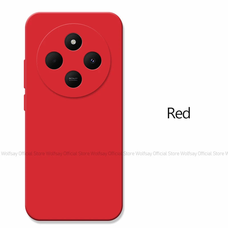 Deksel til Xiaomi Redmi 14C deksel Xiaomi Redmi 14C 4G deksel Luxury TPU Shockproof Liquid Silicone Phone deksel For Xiaomi Redmi 14C