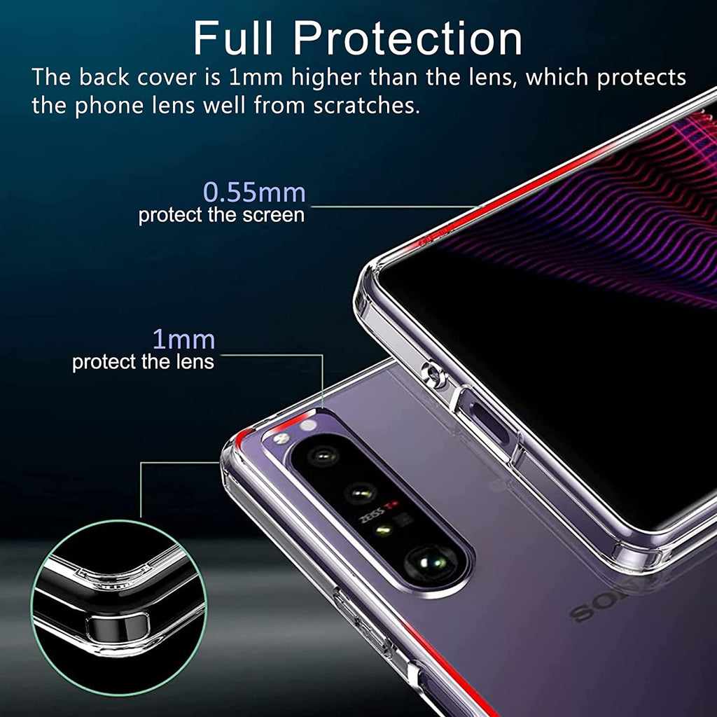 Deksel til Sony Xperia 1 5 10 IV III II Xperia1 Xperia5 Xperia10 Pro-I Couqe Funda