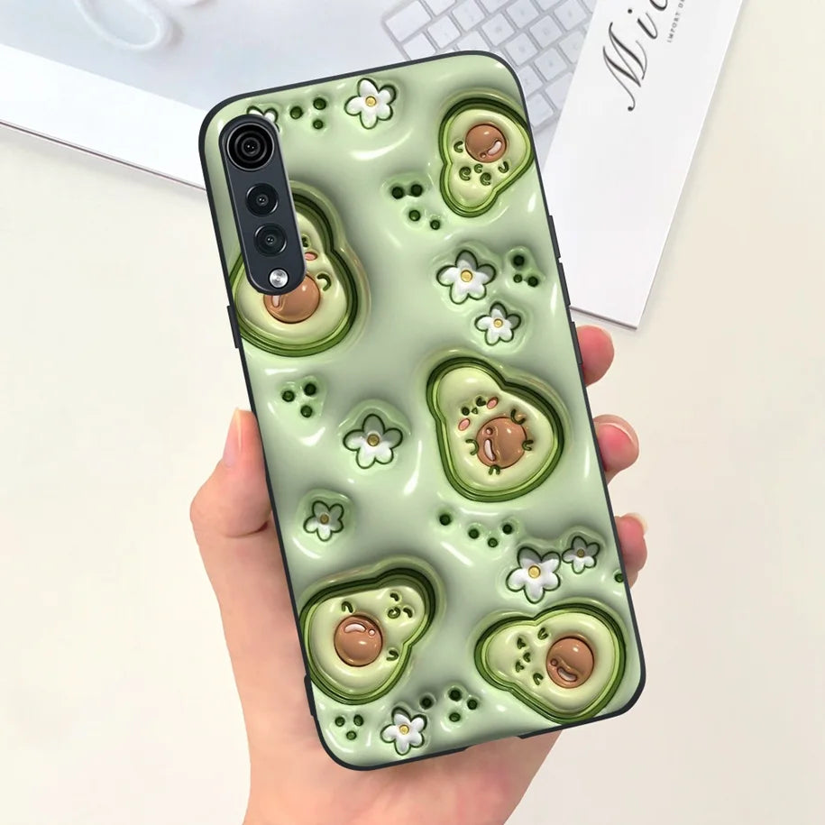 Deksel til LG Velvet 5G Case LM-G900N Fundas Soft Silicone Matte Phone Cover For LG Velvet LMG910EMW Back Case Coque on LGVelvet Bumper