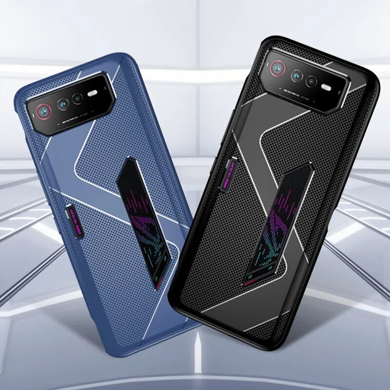 Deksel til Asus ROG Phone 7 6 Cover Anti-fingerprint Silicone Soft Anti-knock Shell for ROG Phone6 Heat dissipation Fundas