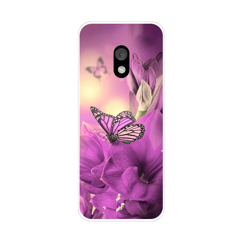 Deksel til Nokia 215 220 235 4G 2024 deksel Fashion Soft Silicone Back deksel for Nokia 235 4G 2024 deksel etui 215 2024 Cute