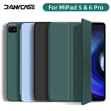 Deksel til  Xiaomi mi Pad 5/6 Support Magnetic Charging Auto Wake up For MiPad 6/5 Pro Cover Funda For Xiaomi Tablet Accessories